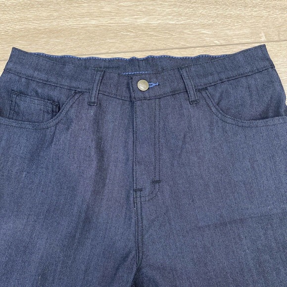 Blue Delta Jeans 31x27 Blue Stretch Handmade Custom RAW Denim USA $450 - Picture 2 of 9